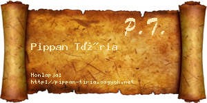 Pippan Tíria névjegykártya